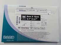 5950030 Bard Ventrio ST Hernia Patch 8cm x 12cm/3.1in x 4.7in