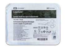 LF1212A Covidien Ligasure Curved, Small Jaw Open Sealer/Divider; 16.5mm - 19cm
