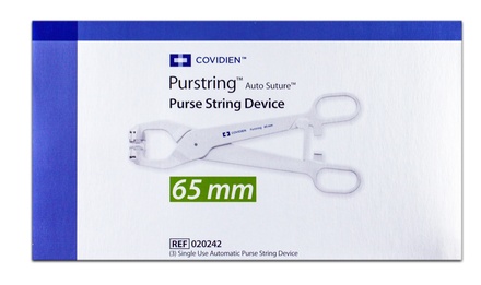 020242 Covidien Purstring Autosuture Purse String Device: 65 mm 3 uses 