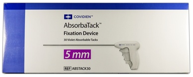 ABSTACK30 Covidien AbsorbaTack Fixation Device for Laparoscopic Hernia Repair w/ 30 Absorbable Tacks 5mm