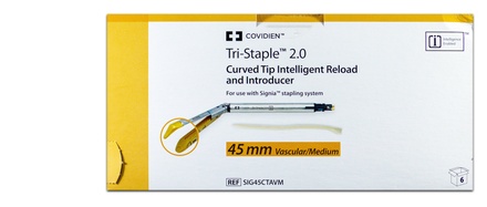 SIG45CTAVM Covidien Tri-Staple 2.0 Curved Tip Reload 45 Mm; Vascular/Medium
